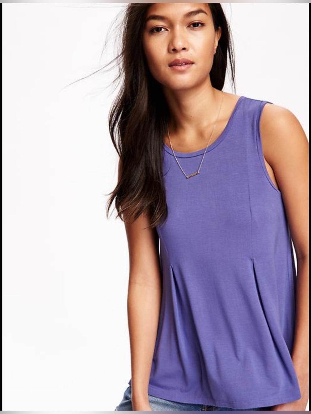 Purple Swing Tank Top Size Medium
